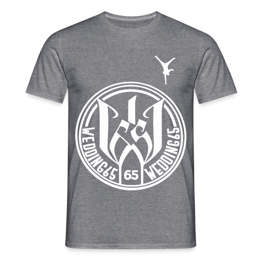 Klassik Wedding 65 The OriginalMänner T-Shirt - Graphit meliert