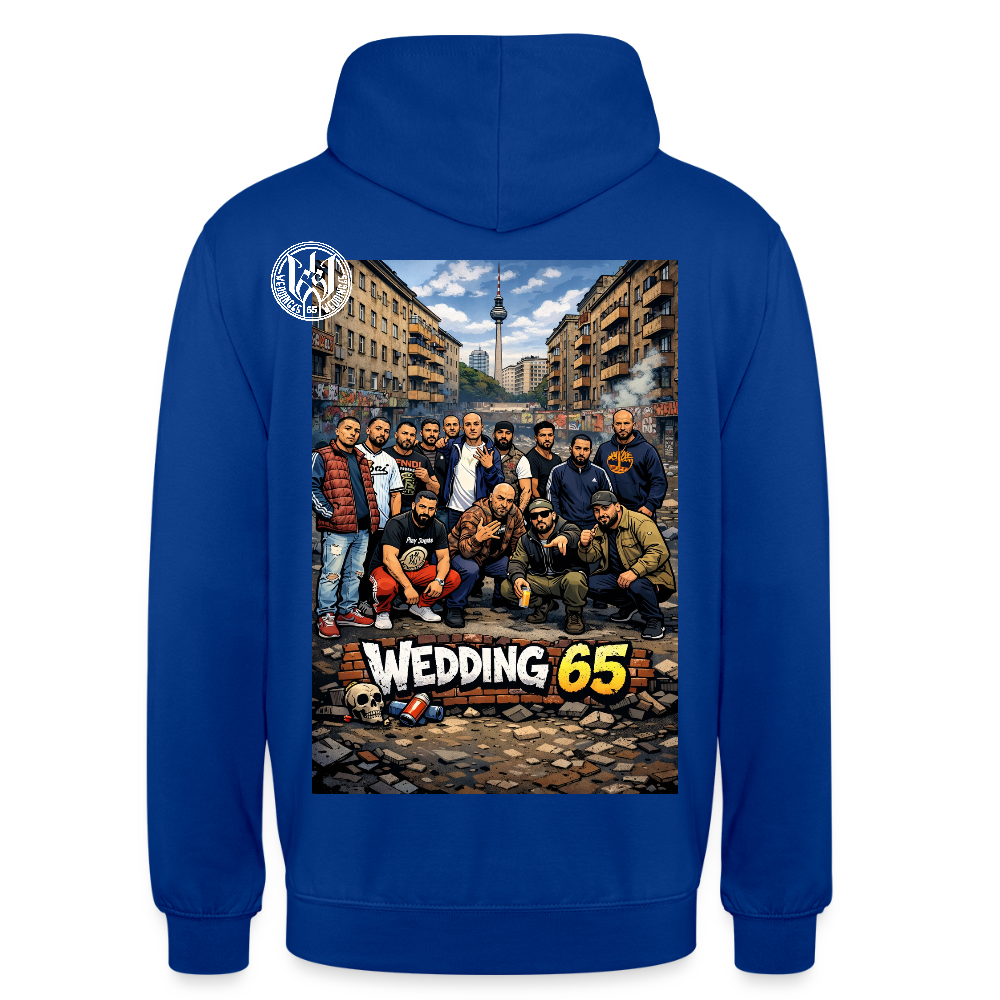 Group Wedding65 Ghetto Unisex Hoodie - Royalblau