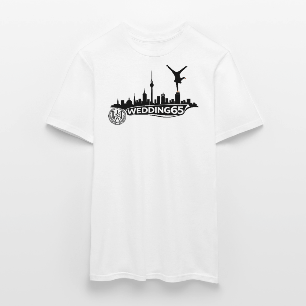 Mesutman Wedding Skyline 65 Männer T-Shirt - Weiß