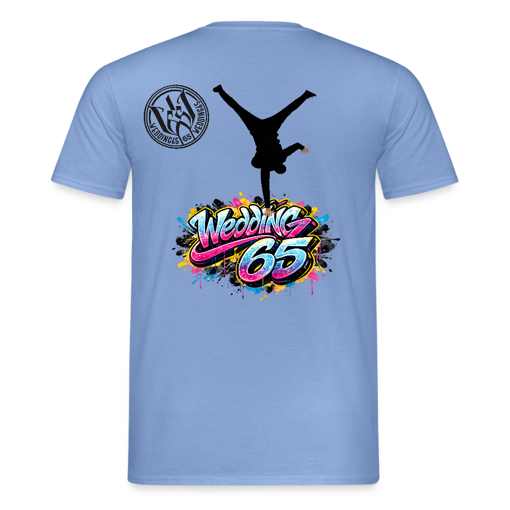 Männer Neon Wedding 65 T-Shirt - Carolina Blue