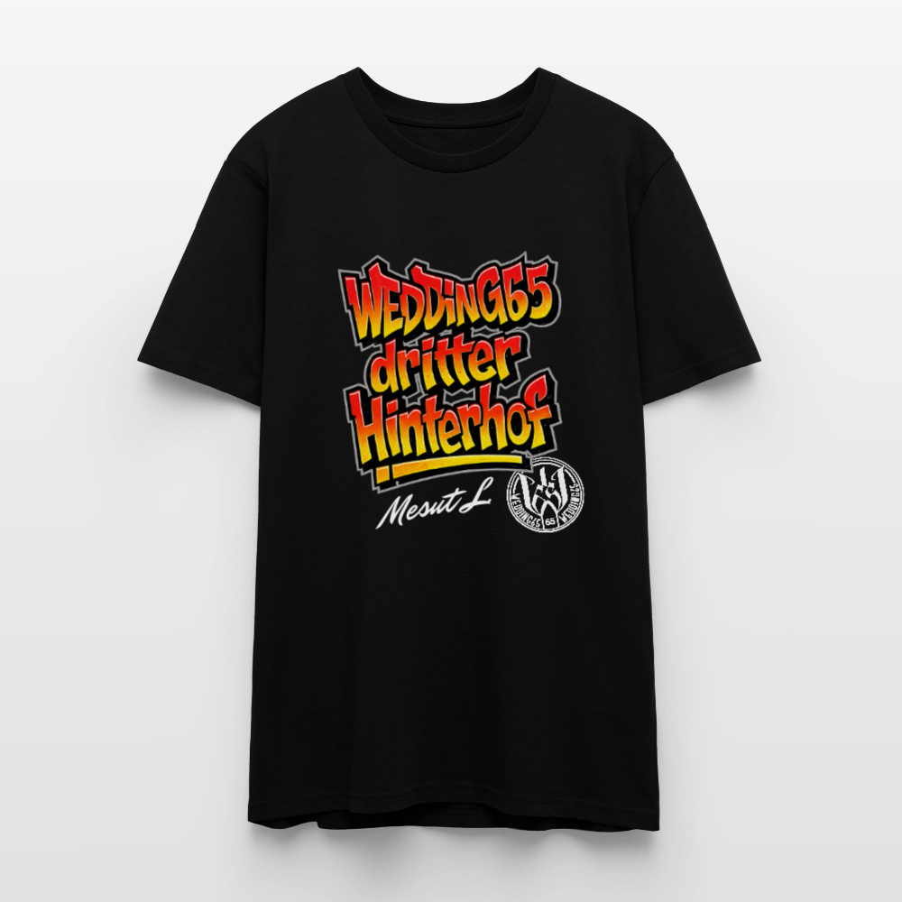Dritter Hinterhof Mesut L. Unisex T-Shirt - Schwarz