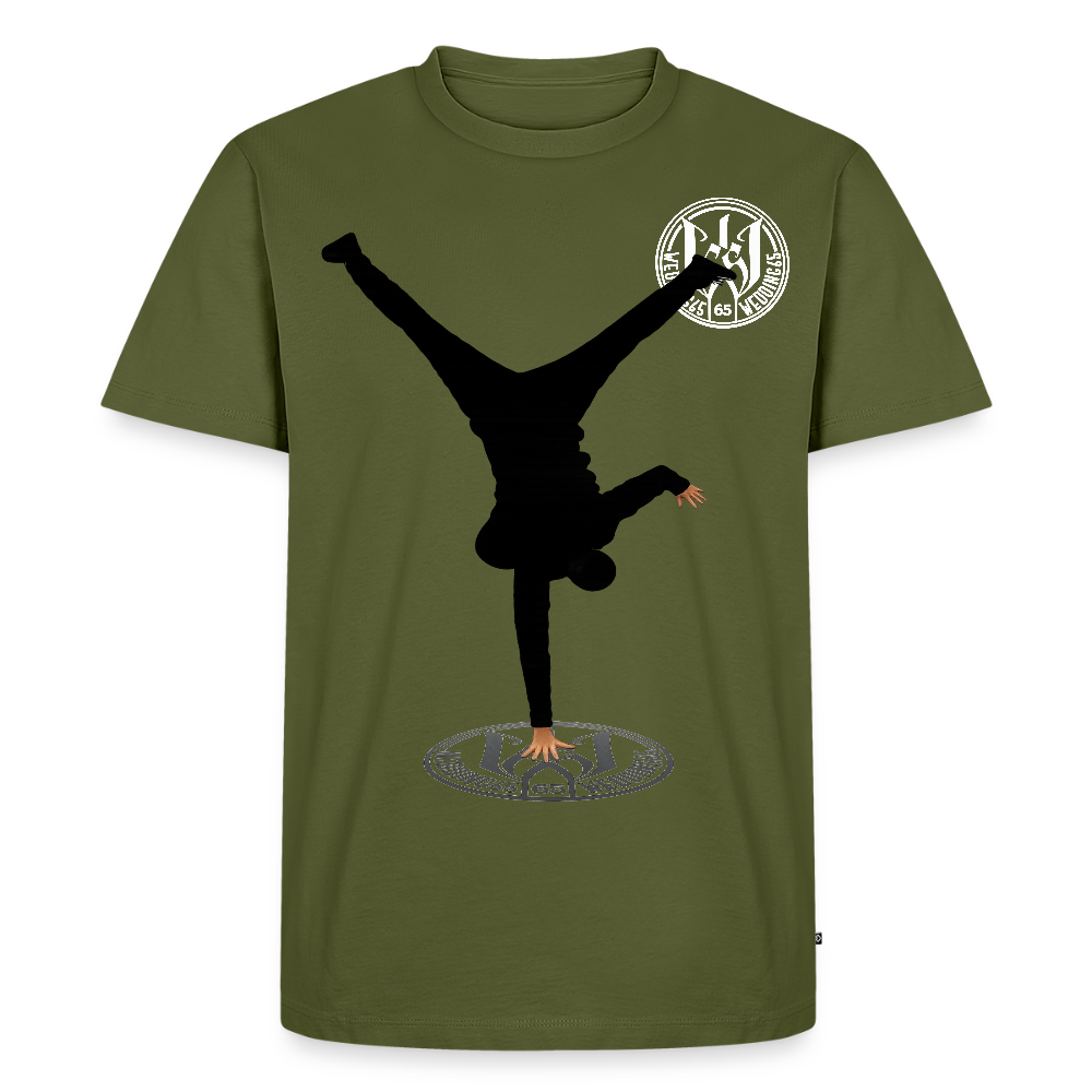 Breakdance 99 Wedding65 Männer Premium T-Shirt - Khaki