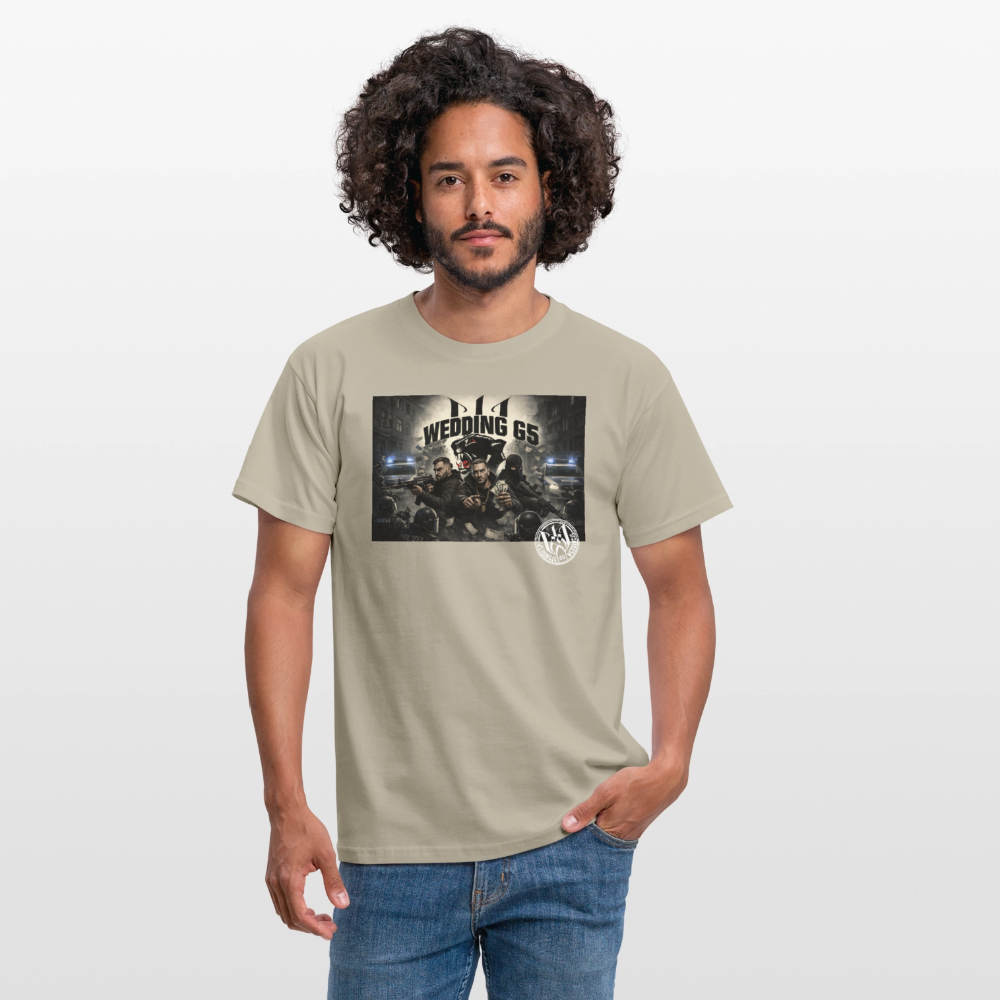 Wedding 65 Street Crime Männer T-Shirt - Sandbeige