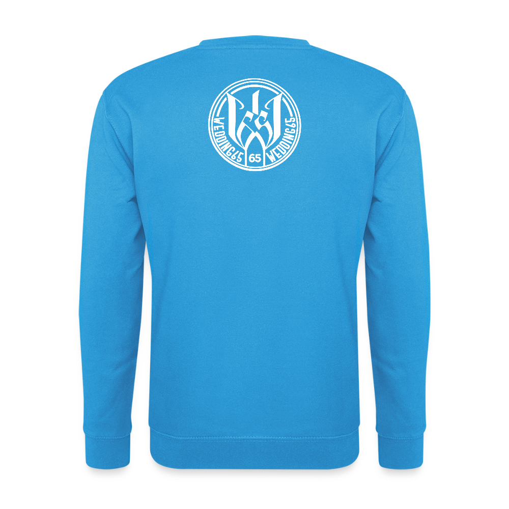 Wedding65 Unisex Pullover - Meeresblau