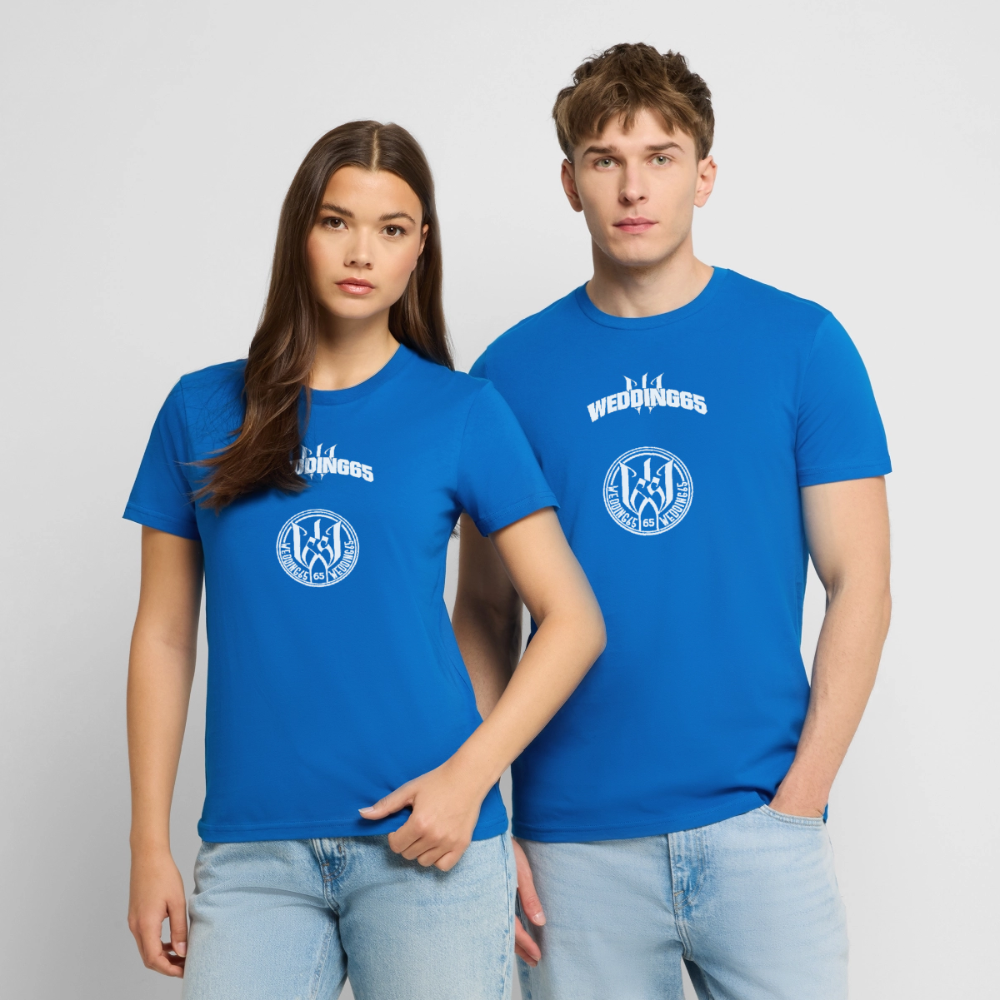Tag Team WEDDING65 Unisex T-Shirt CRAFTER - Pfauenblau