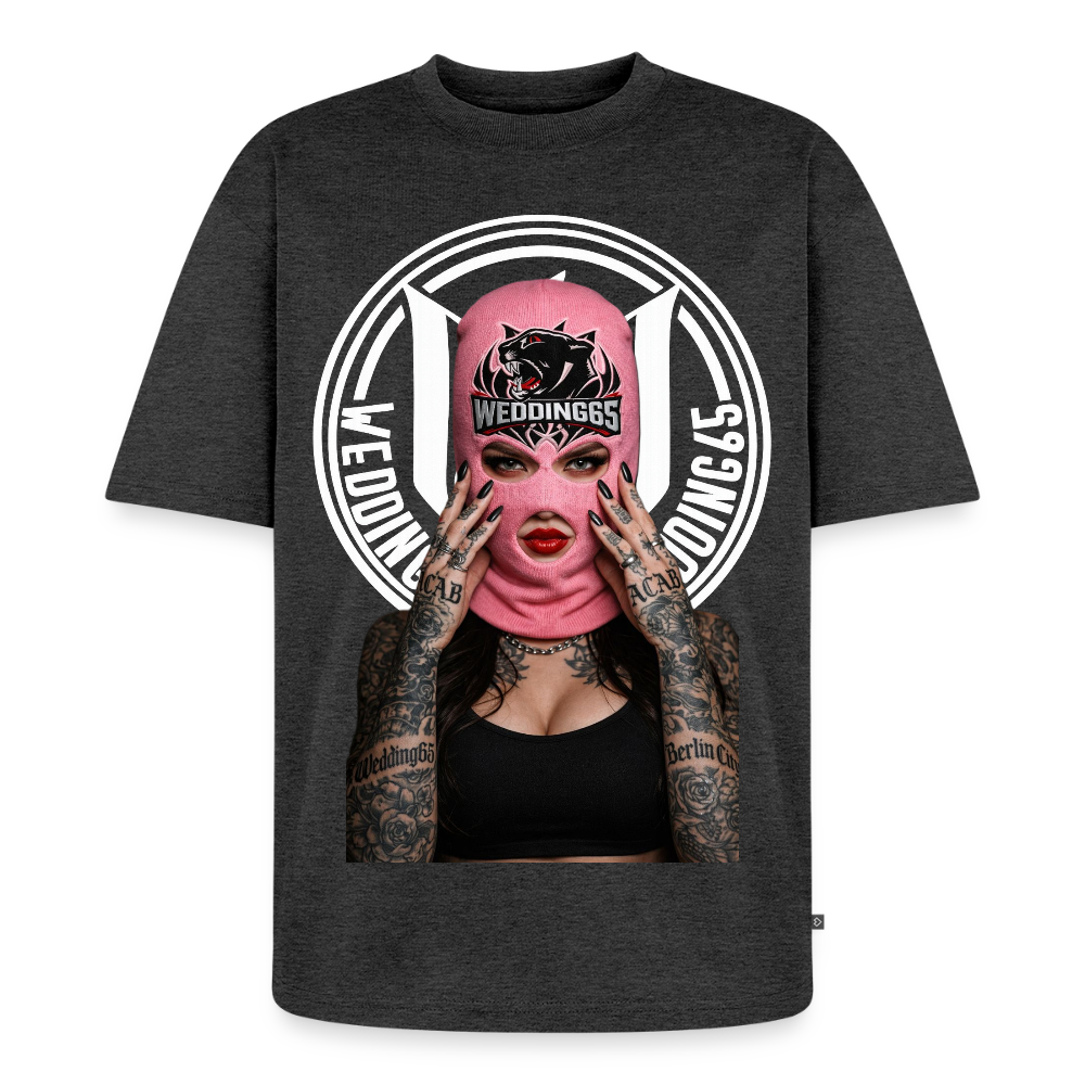 Pink Wedding65 Stanley/Stella Unisex T-Shirt - Anthrazit meliert