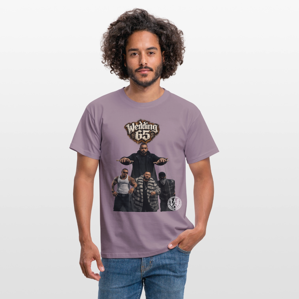 Wedding65 - Right- Männer T-Shirt - Lilagrau 