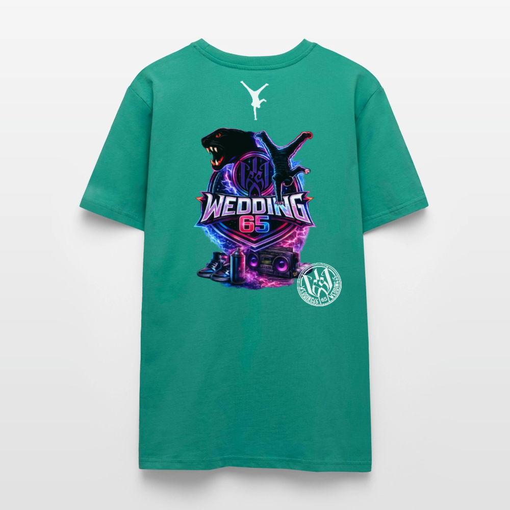 Neon Wedding65 Unisex T-Shirt CRAFTER - Blaugrün