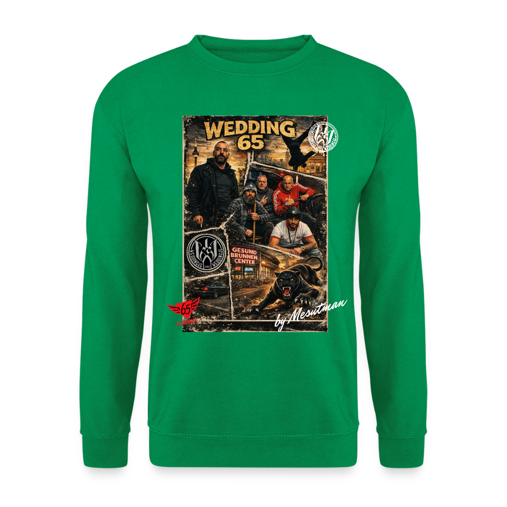 Kardes Wedding 65 Berlin Unisex Pullover - Kelly Green
