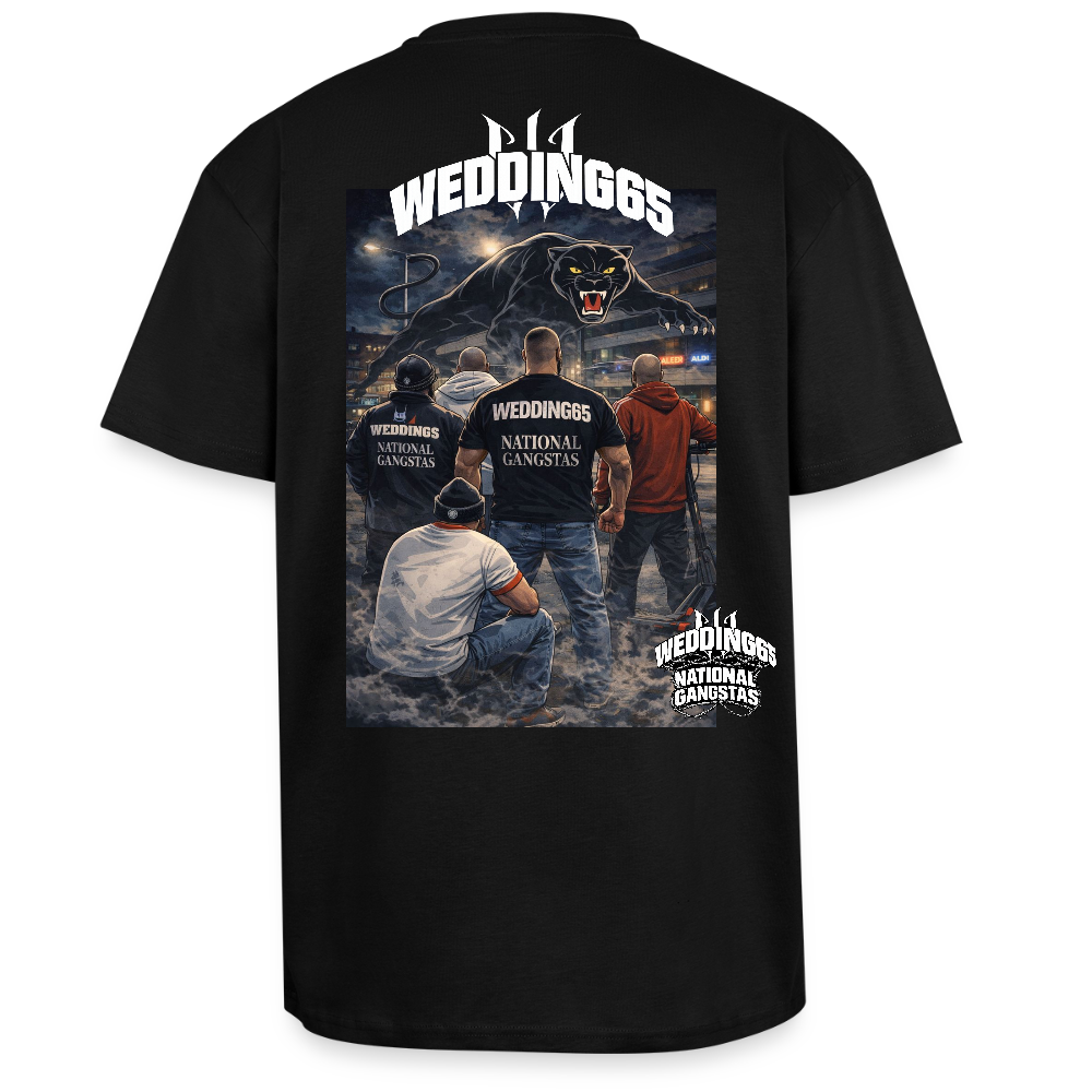 Crew Wedding65 GB Heavy Oversize T-Shirt - Schwarz