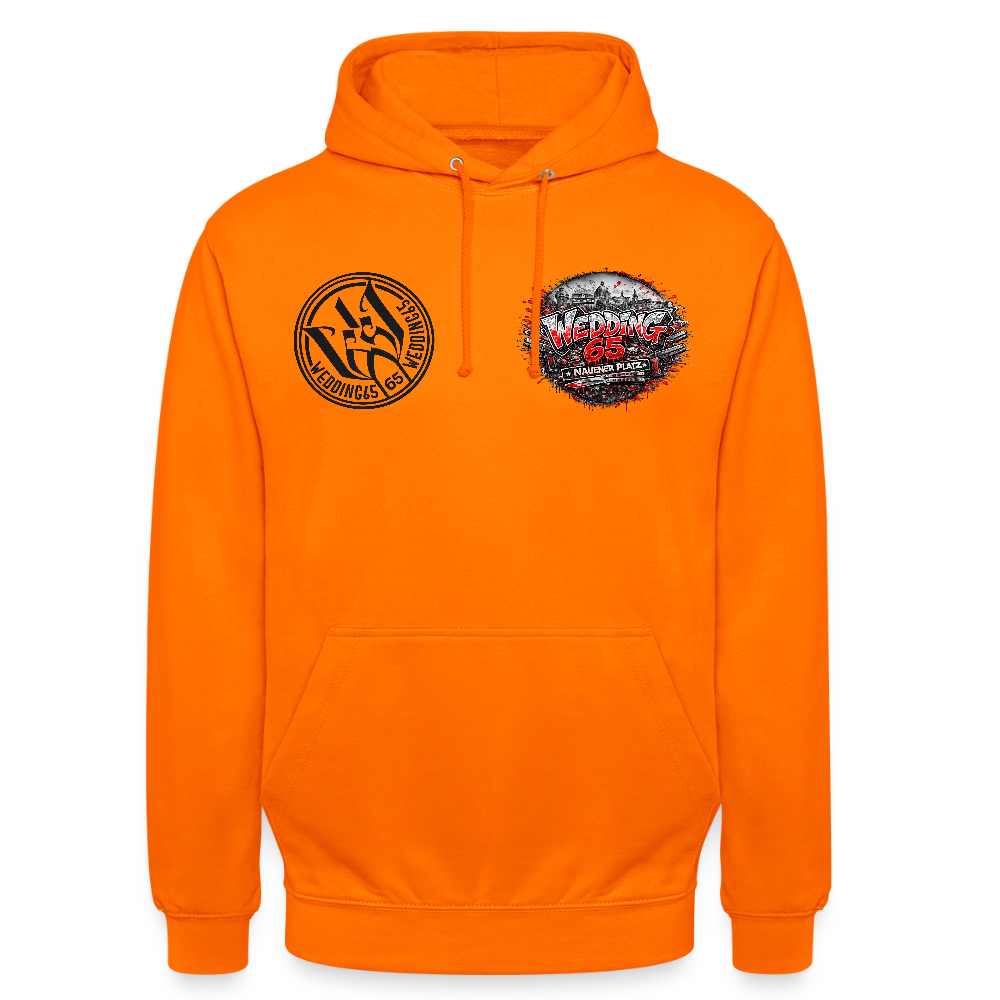 Berlin Wedding 65 Nauener Platz Unisex Hoodie - Orange