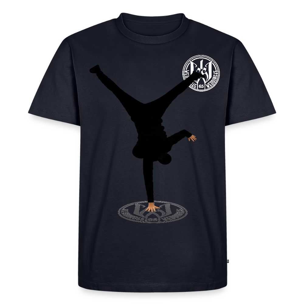 Breakdance 99 Wedding65 Männer Premium T-Shirt - Navy