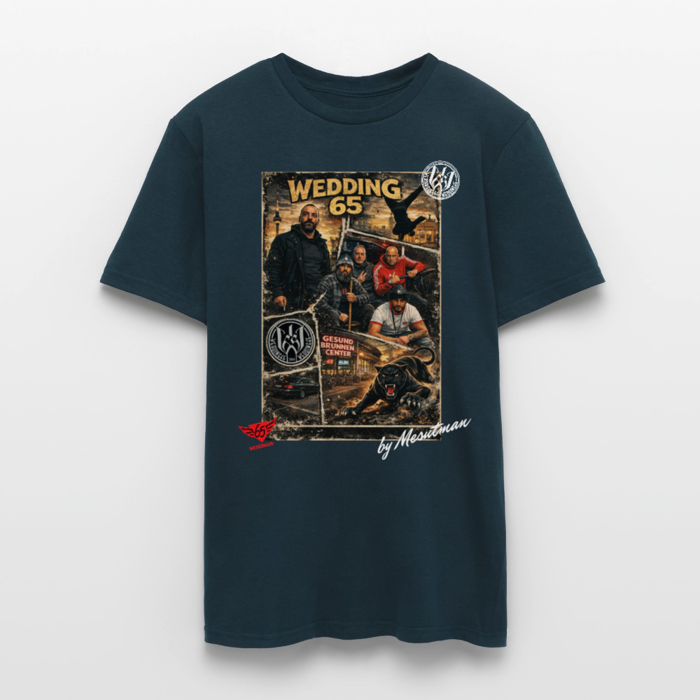 Kardes Wedding 65 Berlin Unisex T - Shirt - Navy