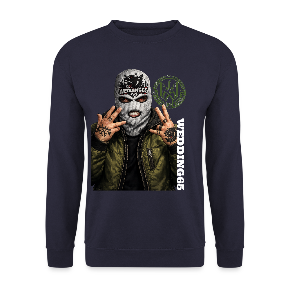 BC Green Wedding65 Unisex Pullover - Navy