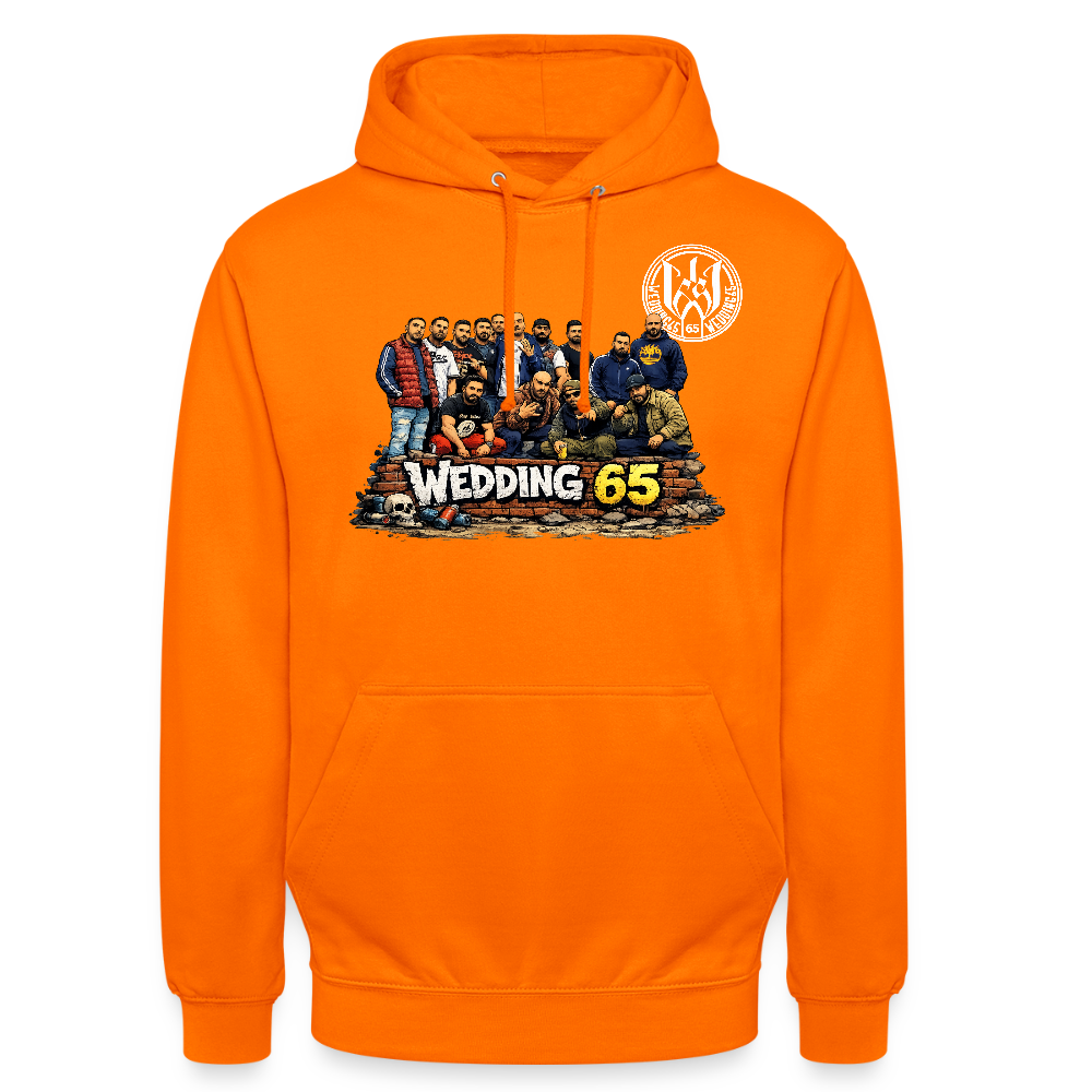 Group Wedding65 Ghetto Unisex Hoodie - Orange