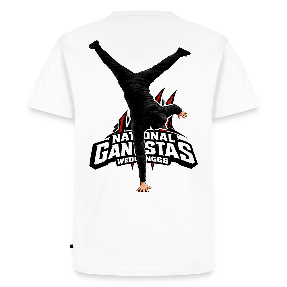 National Gangstas Panther Männer Premium T-Shirt - Weiß