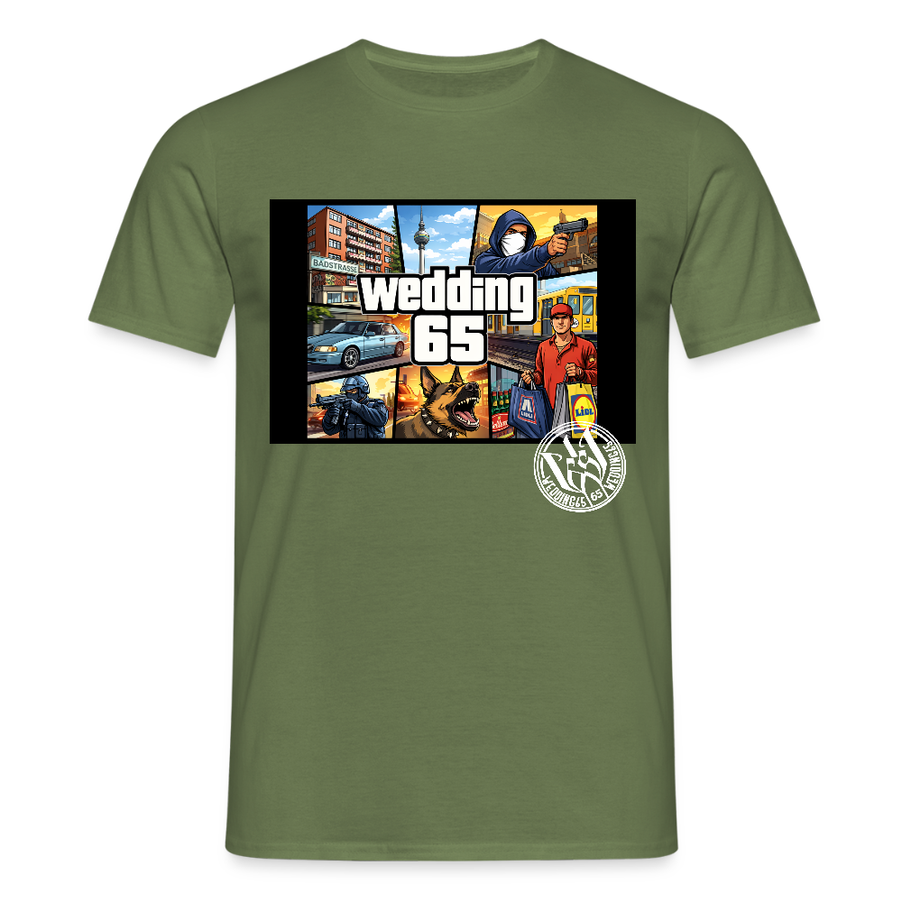 Männer Wedding 65 GTA T-Shirt - Militärgrün
