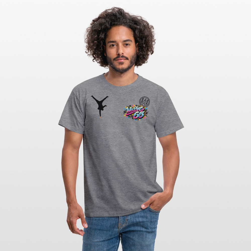 Männer Neon Wedding 65 T-Shirt - Graphit meliert