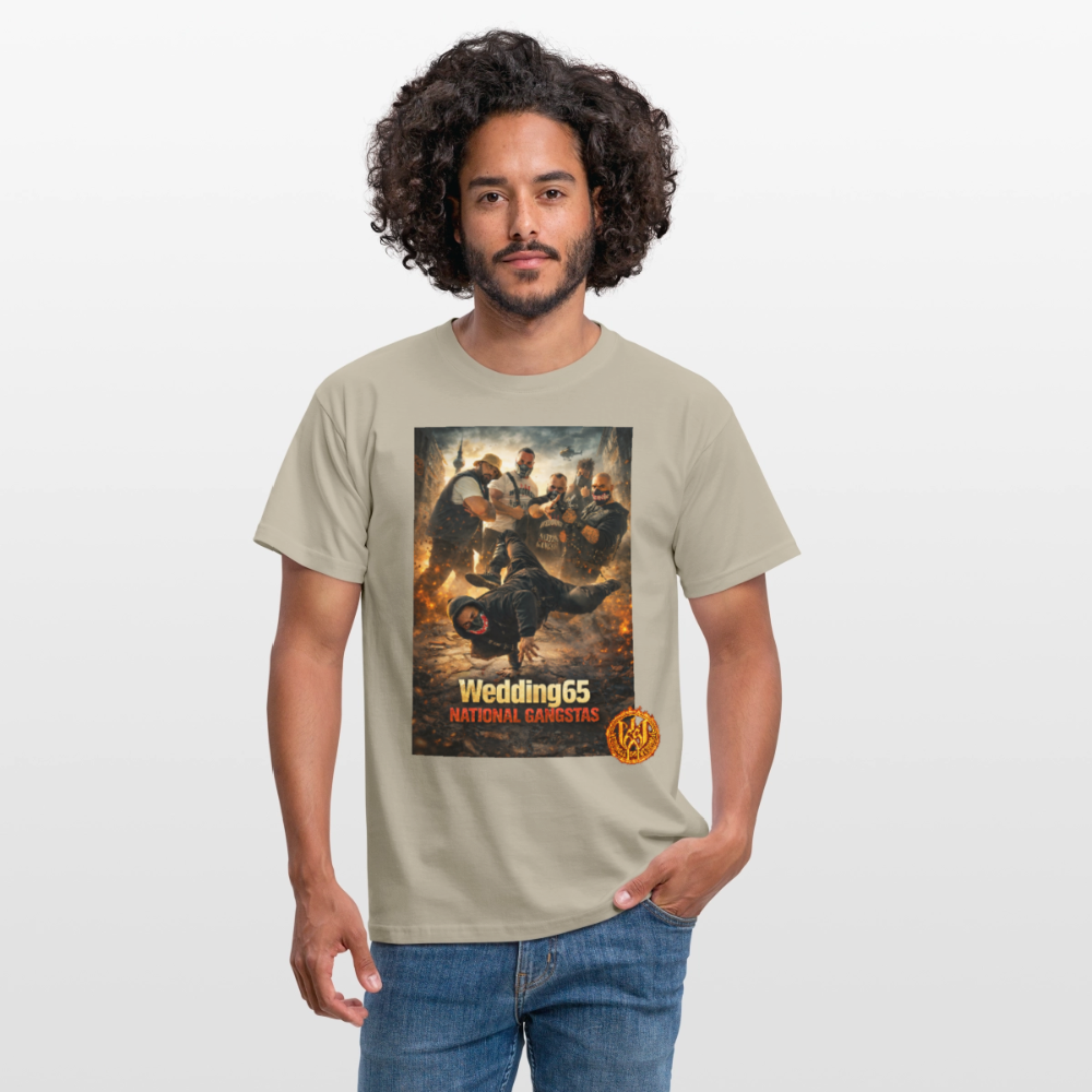 Crew Wedding65 Männer T-Shirt - Sandbeige