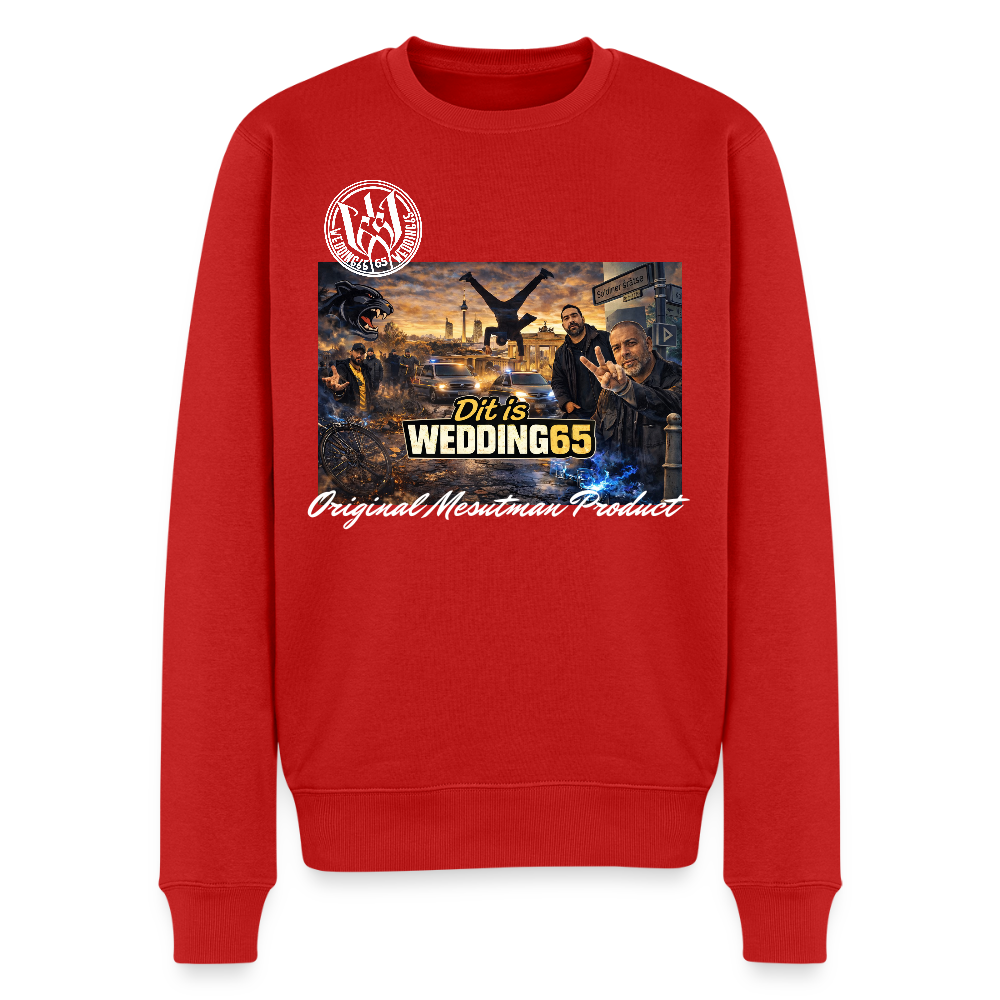 Dit is Wedding 65 Männer Premium Pullover - Rot