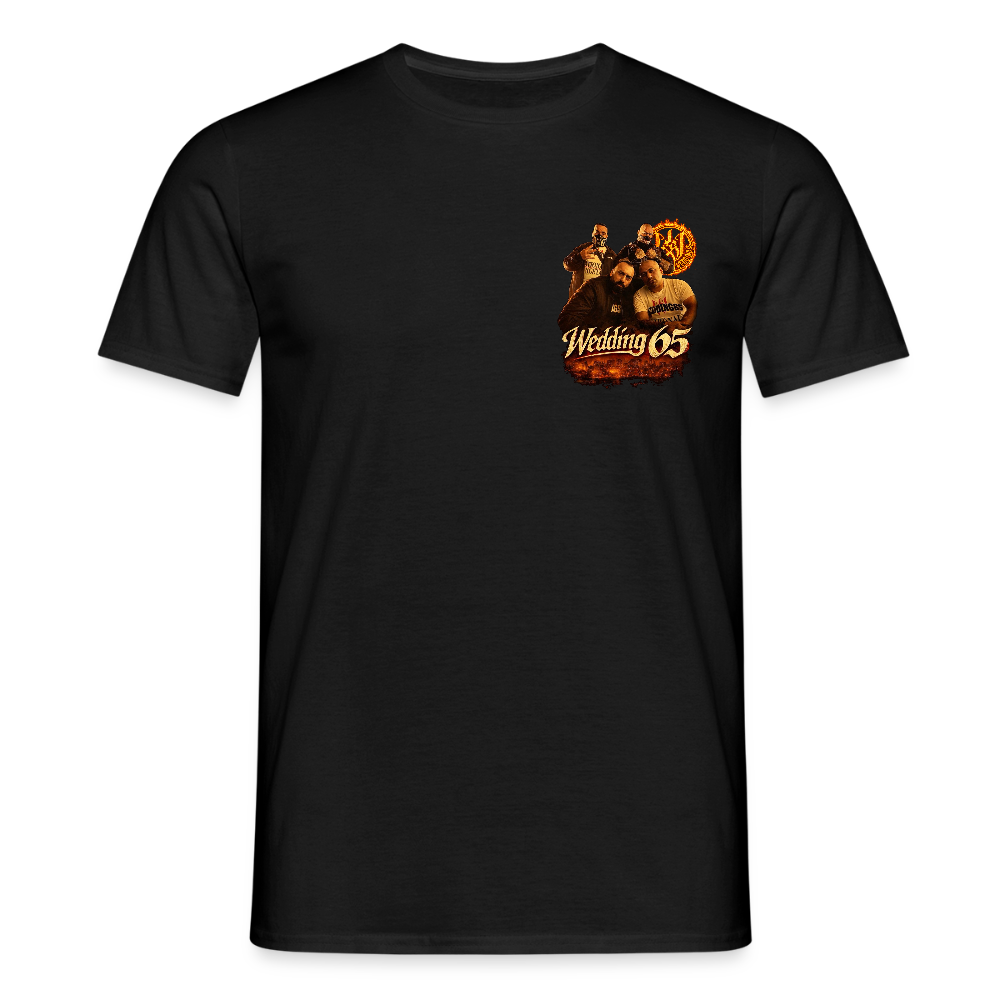Fire Wedding65 Männer T-Shirt - Schwarz