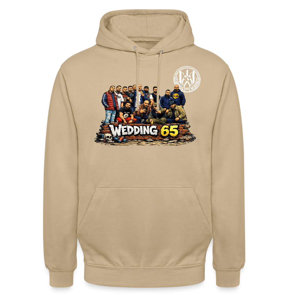 Group Wedding65 Ghetto Unisex Hoodie - Beige