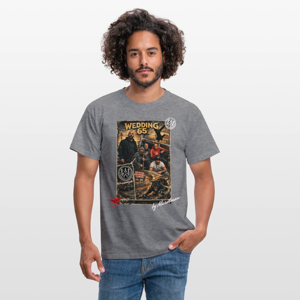 Kardes Wedding 65 Berlin Unisex T - Shirt - Graphit meliert