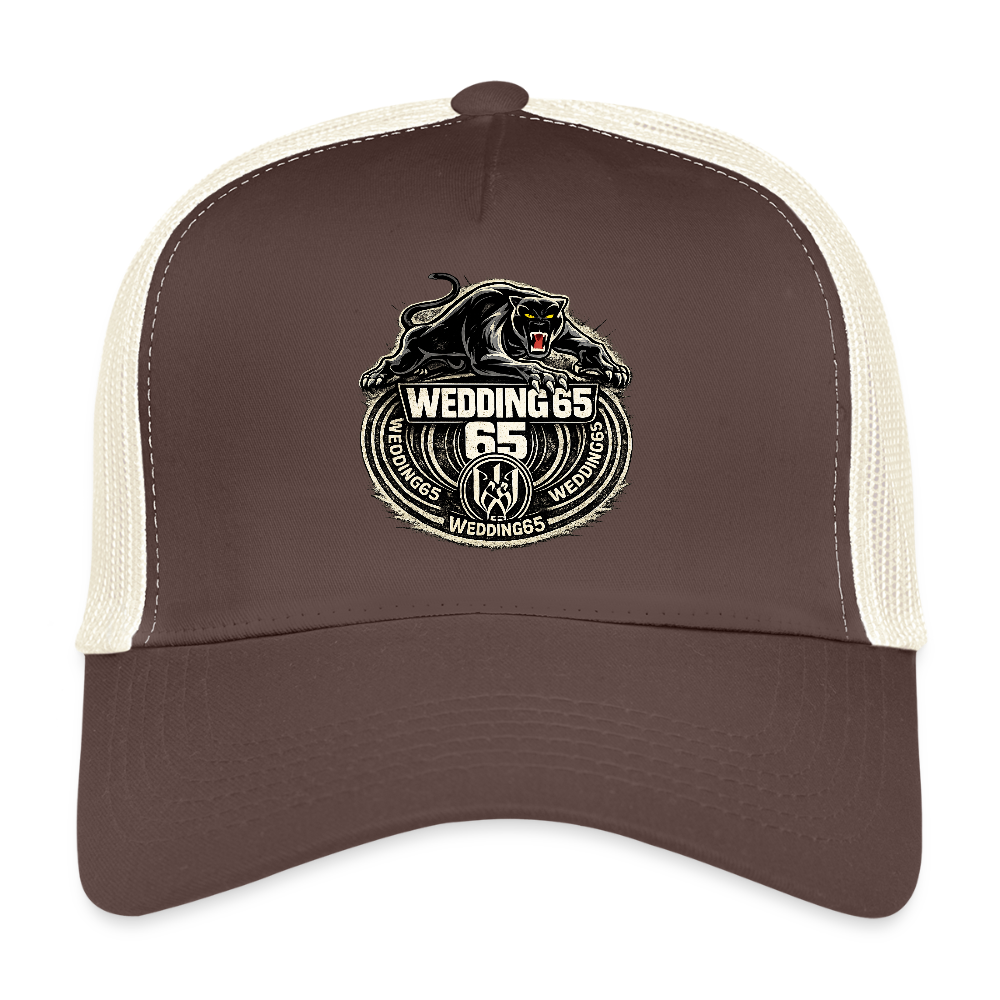 Wedding  65 Panther Berlin Trucker Cap - Braun/Beige