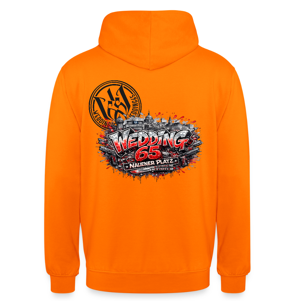 Berlin Wedding 65 Nauener Platz Unisex Hoodie - Orange