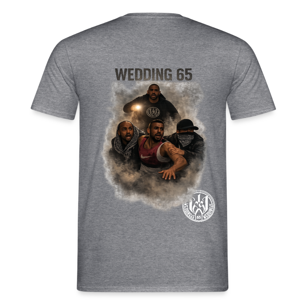 CS Wedding65 Männer T-Shirt - Graphit meliert