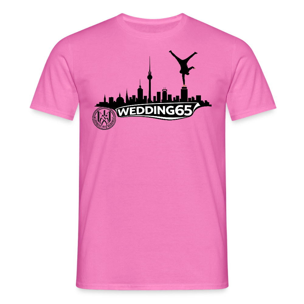 Mesutman Wedding Skyline 65 Männer T-Shirt - Pink