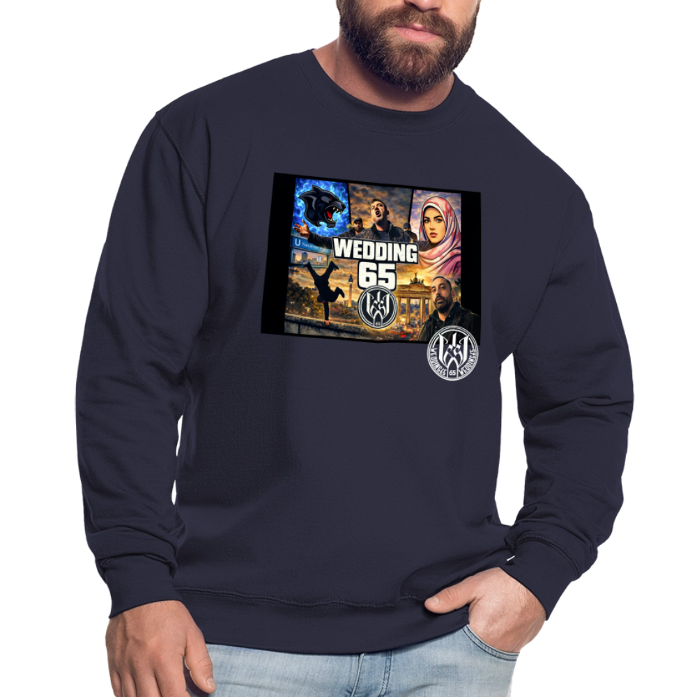 Wedding65 Unisex Pullover - Navy