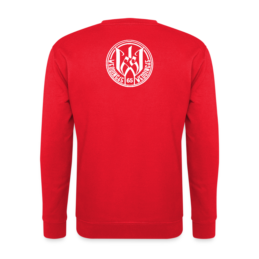 Wedding65 Unisex Pullover - Rot