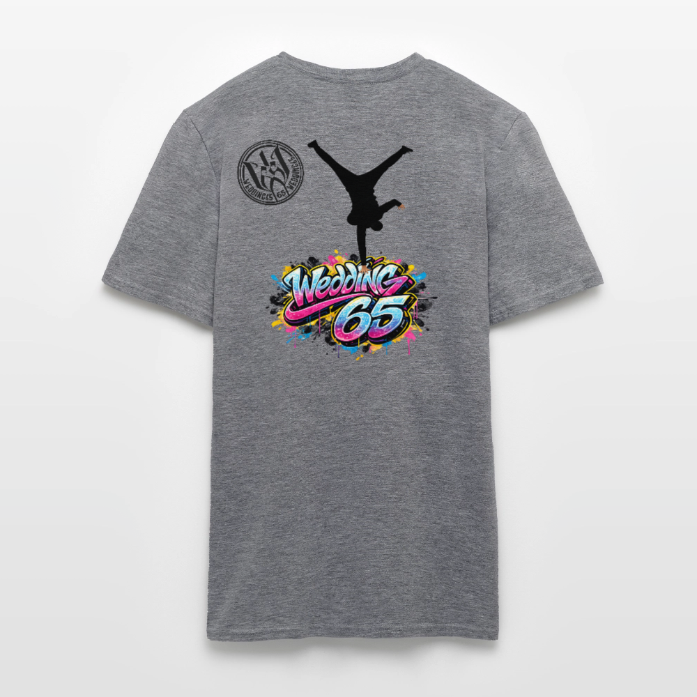 Männer Neon Wedding 65 T-Shirt - Graphit meliert