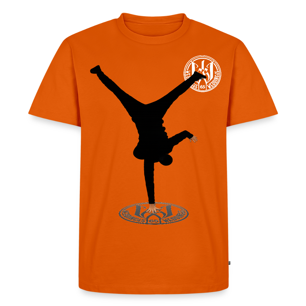 Breakdance 99 Wedding65 Männer Premium T-Shirt - Orange 