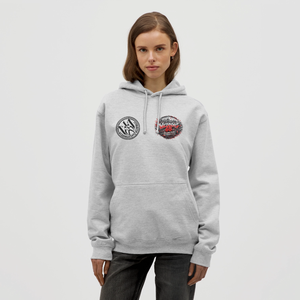 Berlin Wedding 65 Nauener Platz Unisex Hoodie - Hellgrau meliert