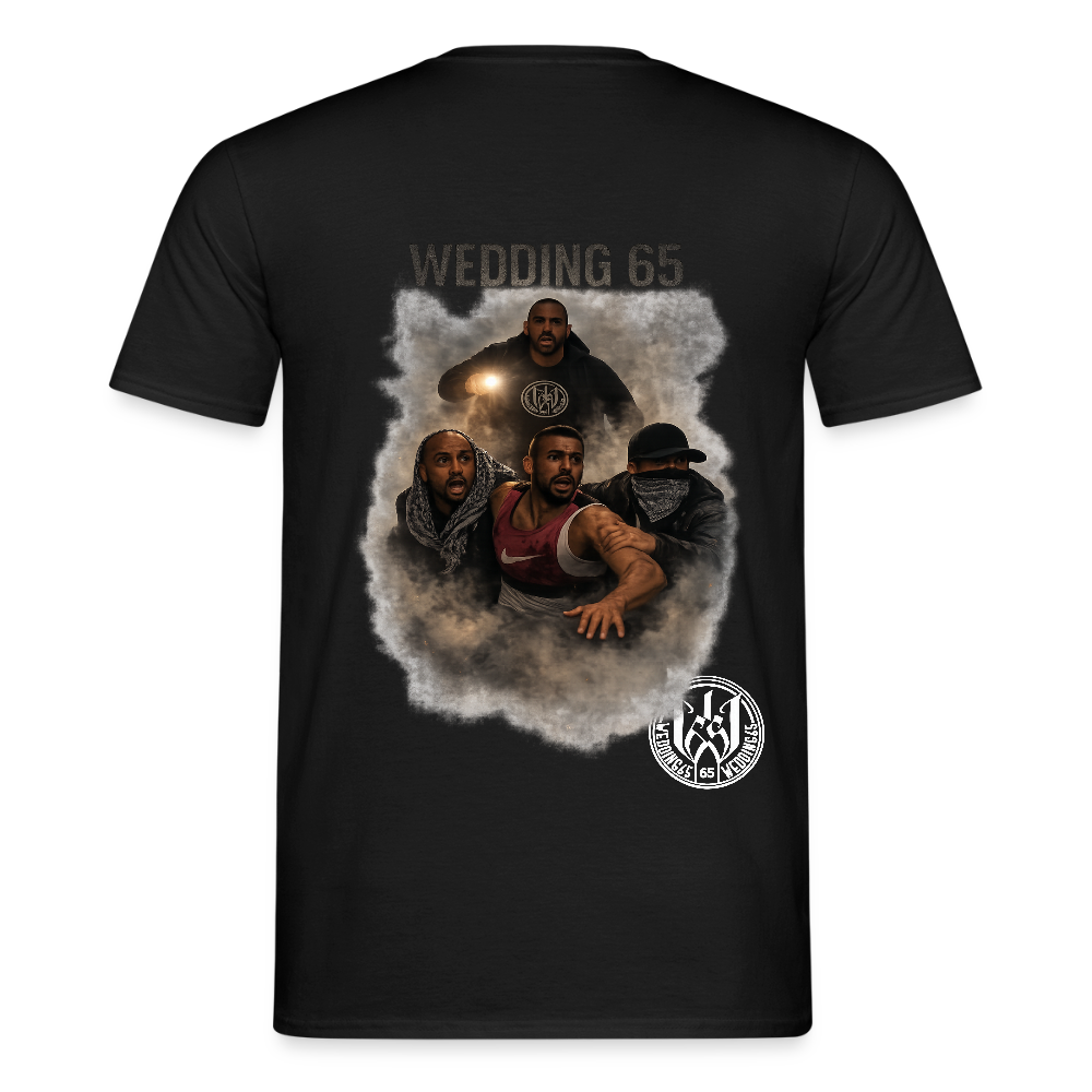 CS Wedding65 Männer T-Shirt - Schwarz