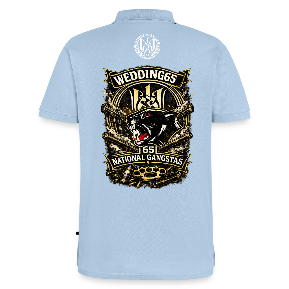 Wedding 65Männer Premium Polo Shirt - Hellblau