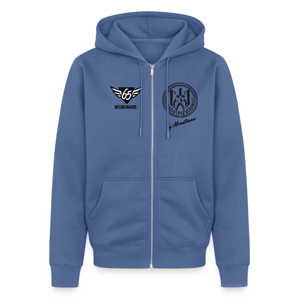 Cla$$ic Wedding 65 Berlin Männer Premium Kapuzenjacke - Taubenblau