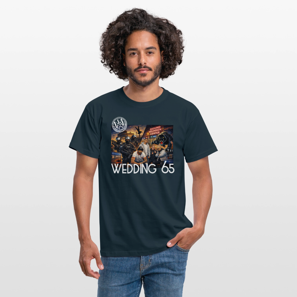 Gang Shirt Gesundbrunnen Wedding 65 Männer T-Shirt - Navy