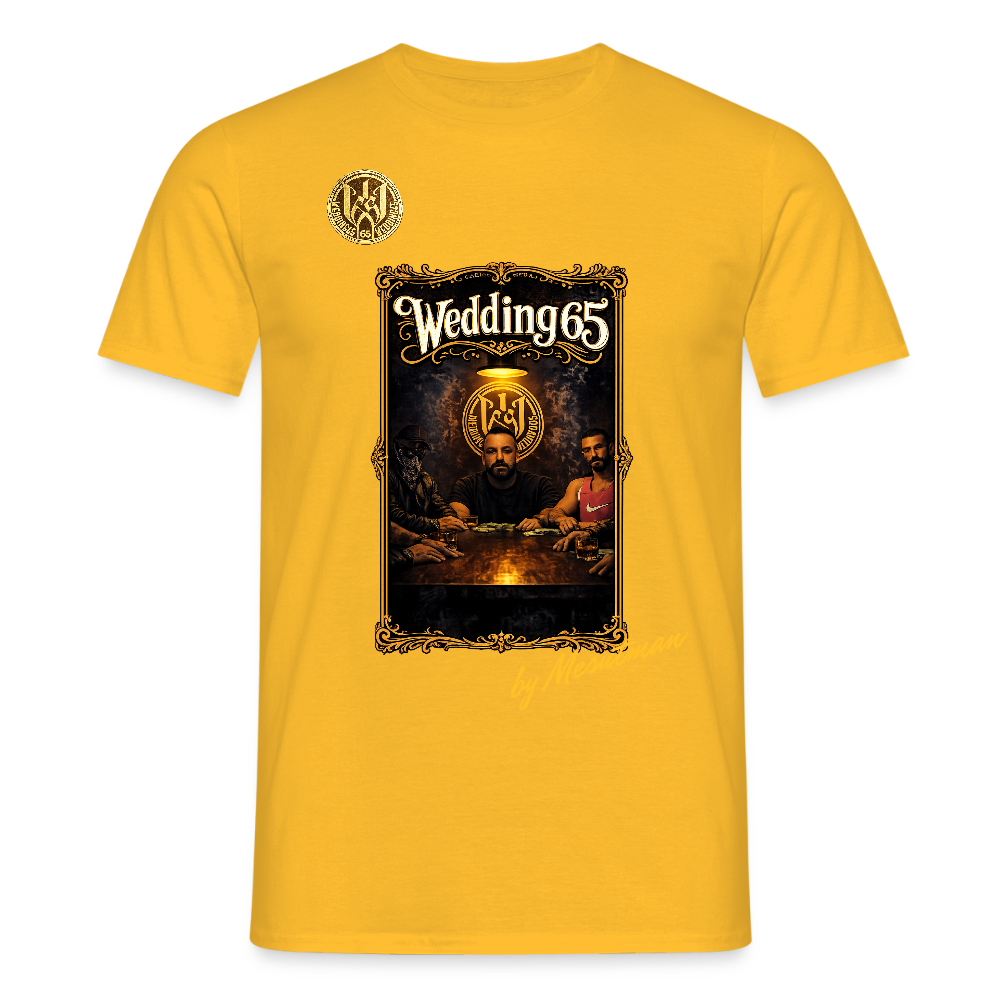 Barock Wedding 65 Männer T-Shirt - Gelb