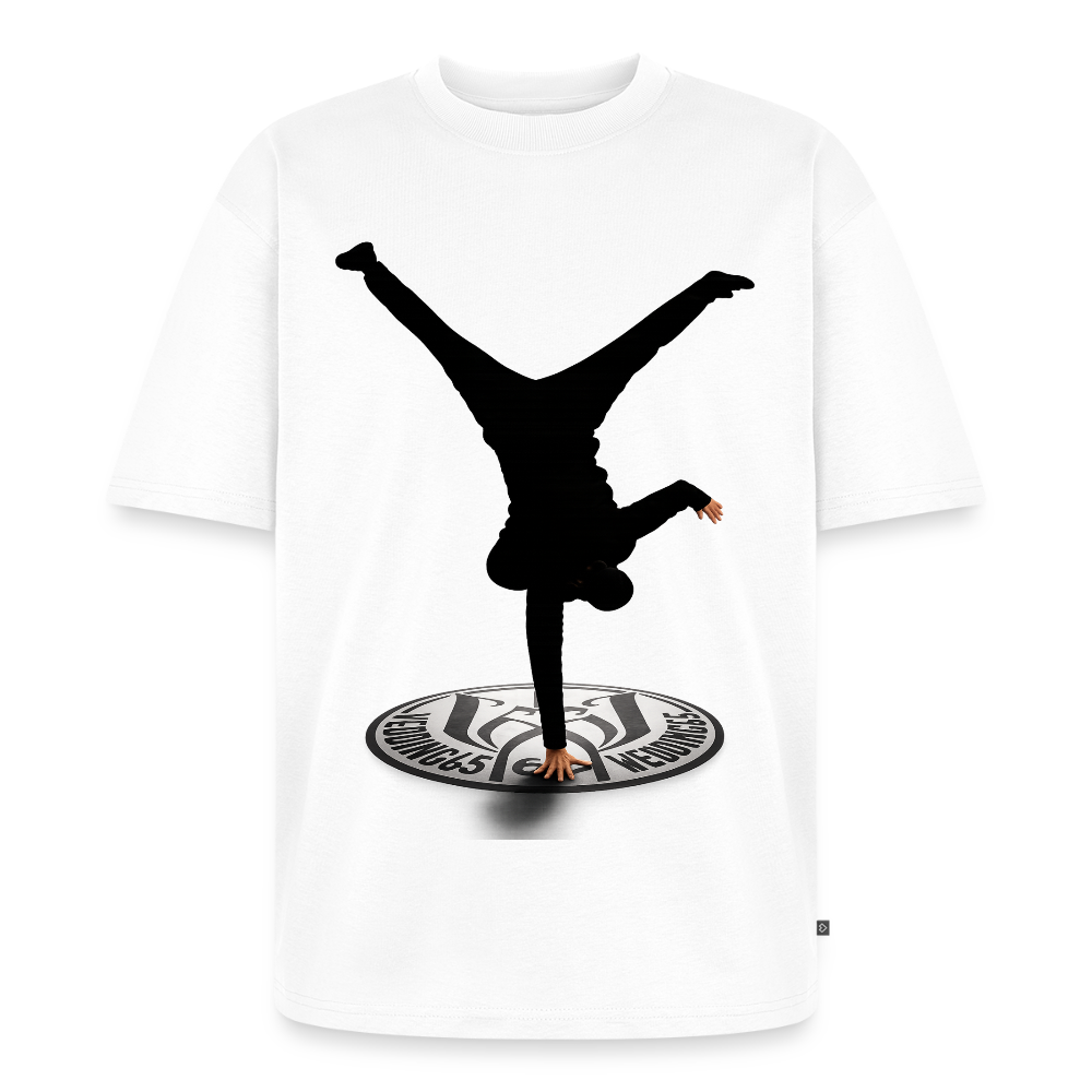 99 Mesutman Wedding 65Unisex Premium Oversized T-Shirt - Weiß