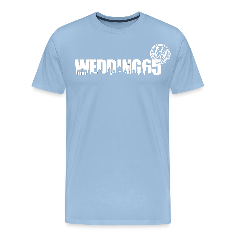Wedding Classic Shirt Männer Premium T-Shirt - Sky