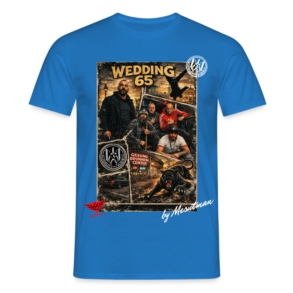 Kardes Wedding 65 Berlin Unisex T - Shirt - Royalblau