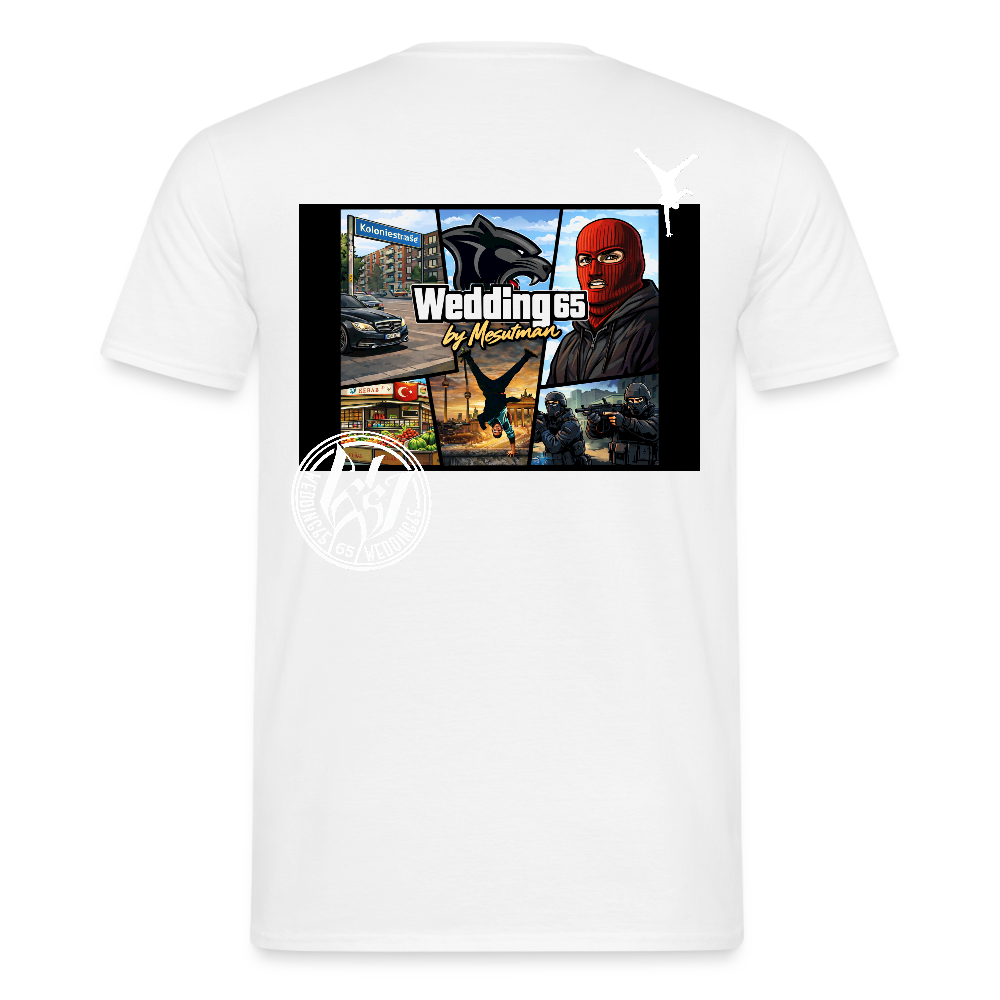 Männer Wedding65 by Mesutman T-Shirt - Weiß
