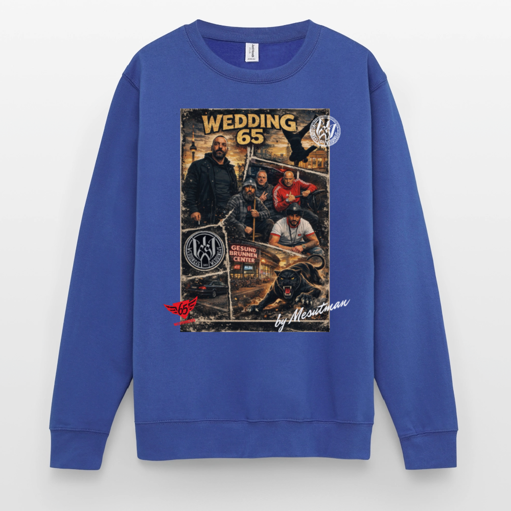 Kardes Wedding 65 Berlin Unisex Pullover - Royalblau