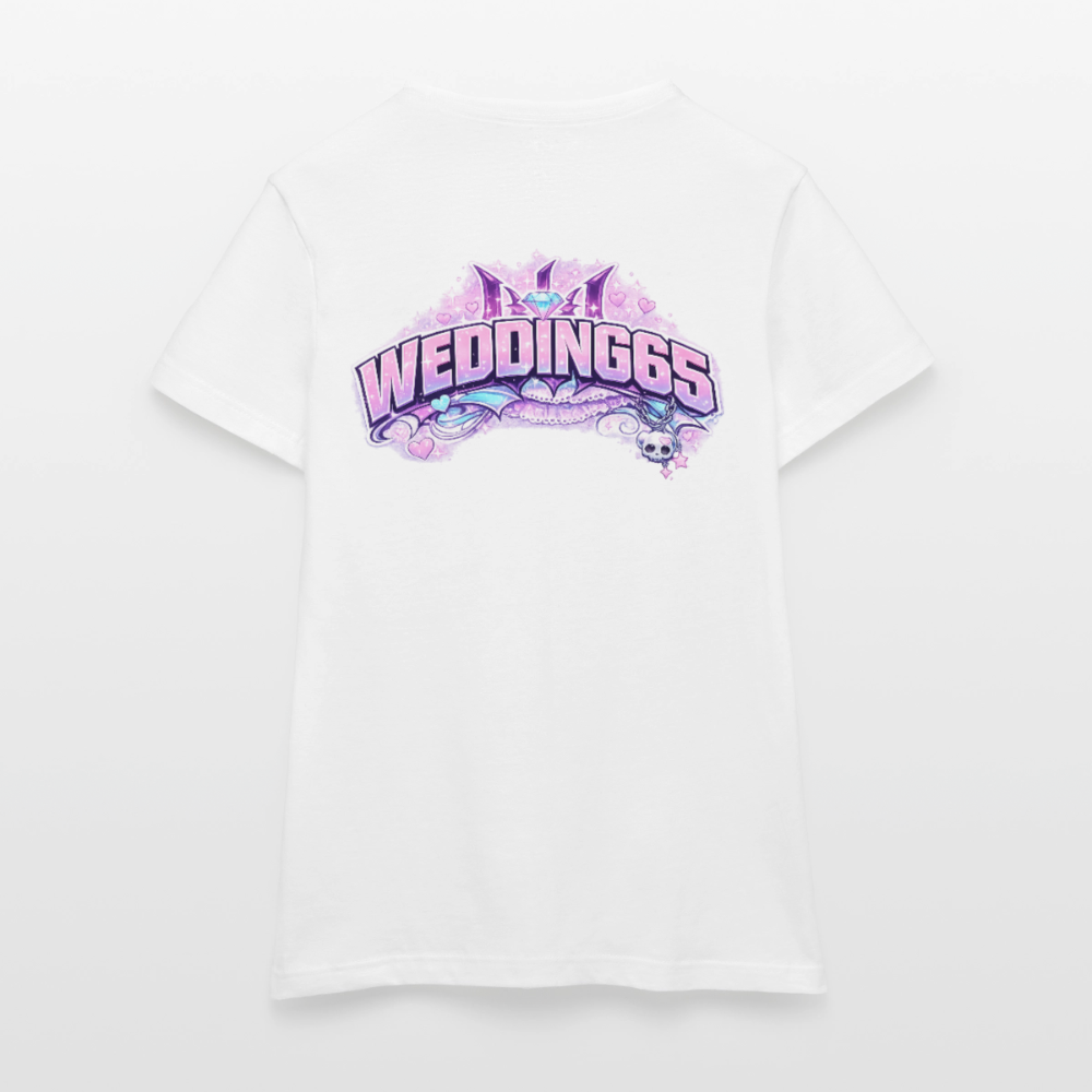 Girly Wedding65 Frauen T-Shirt - Weiß