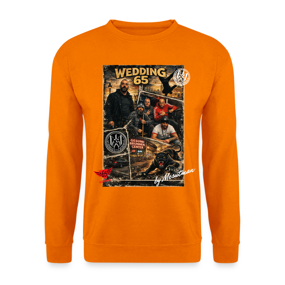 Kardes Wedding 65 Berlin Unisex Pullover - Orange
