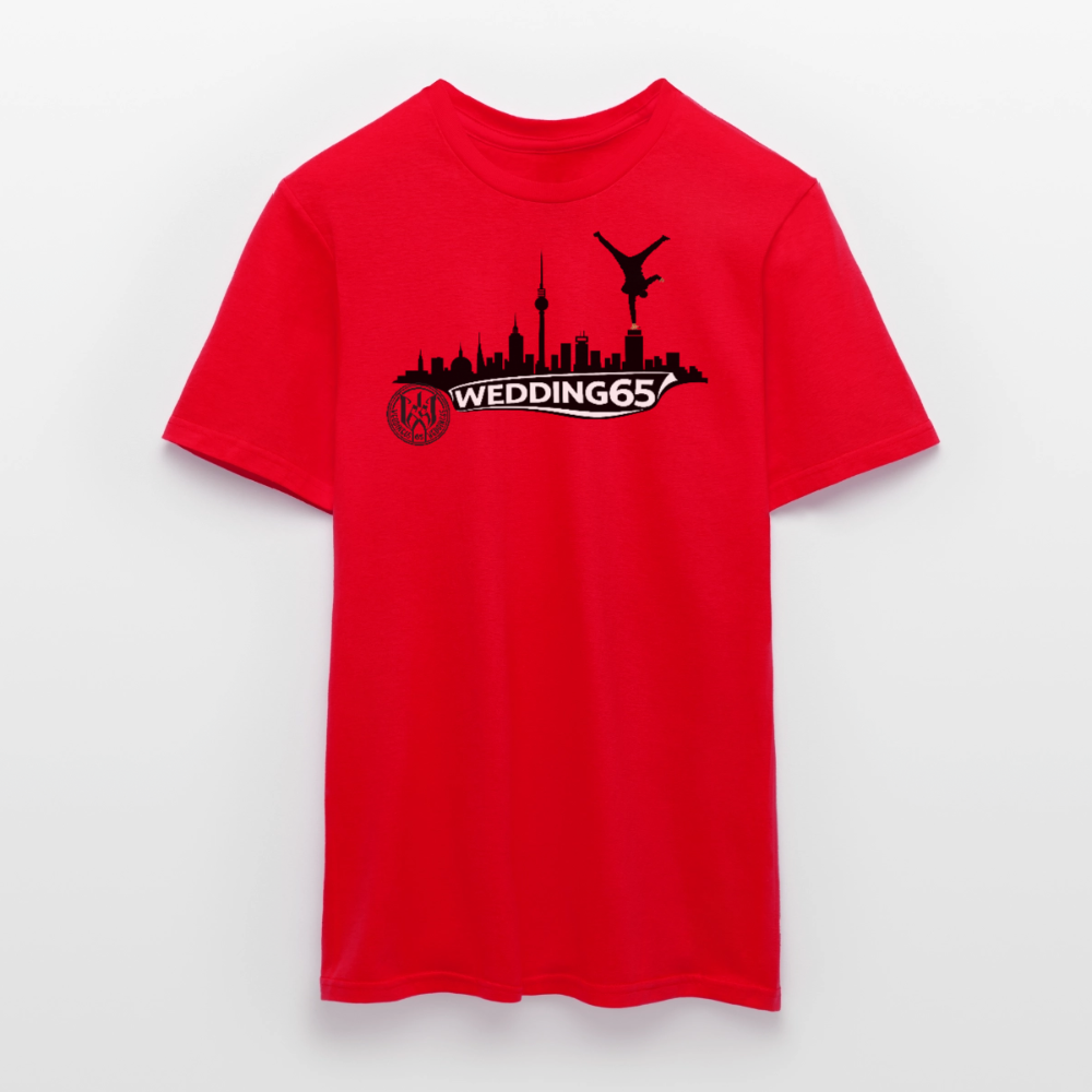 Mesutman Wedding Skyline 65 Männer T-Shirt - Rot