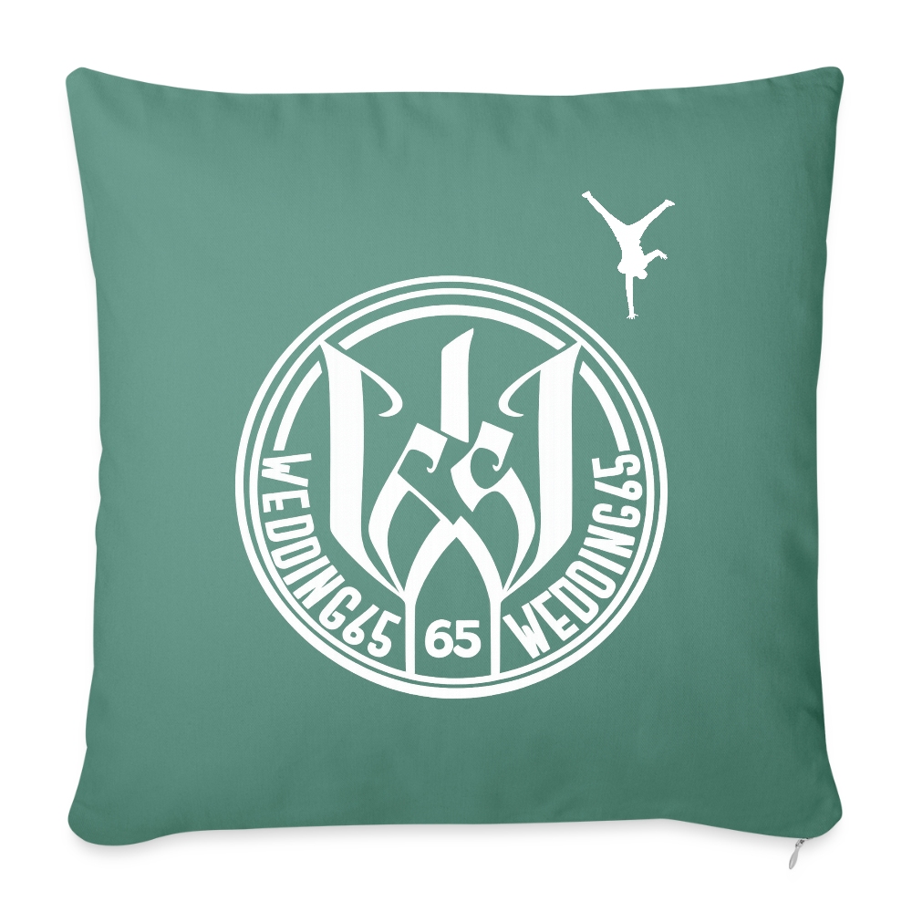Original Wedding65 Sofakissenbezug 44 x 44 cm - Tanngrün
